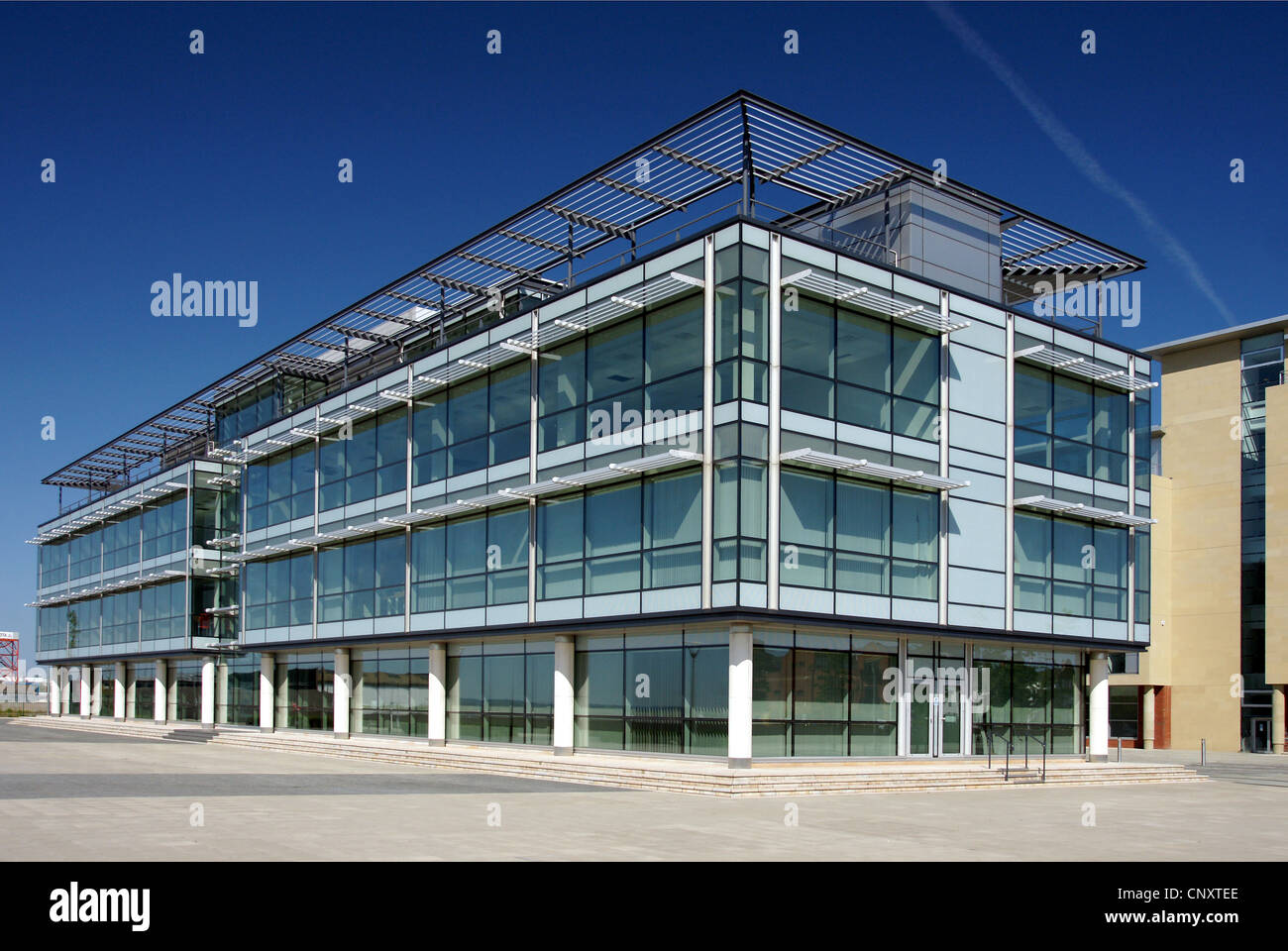 1 Humber Quays Wellington Street West Kingston Upon Hull Beschreibung: Bürogebäude, Glas- und Stahlkonstruktion Stockfoto