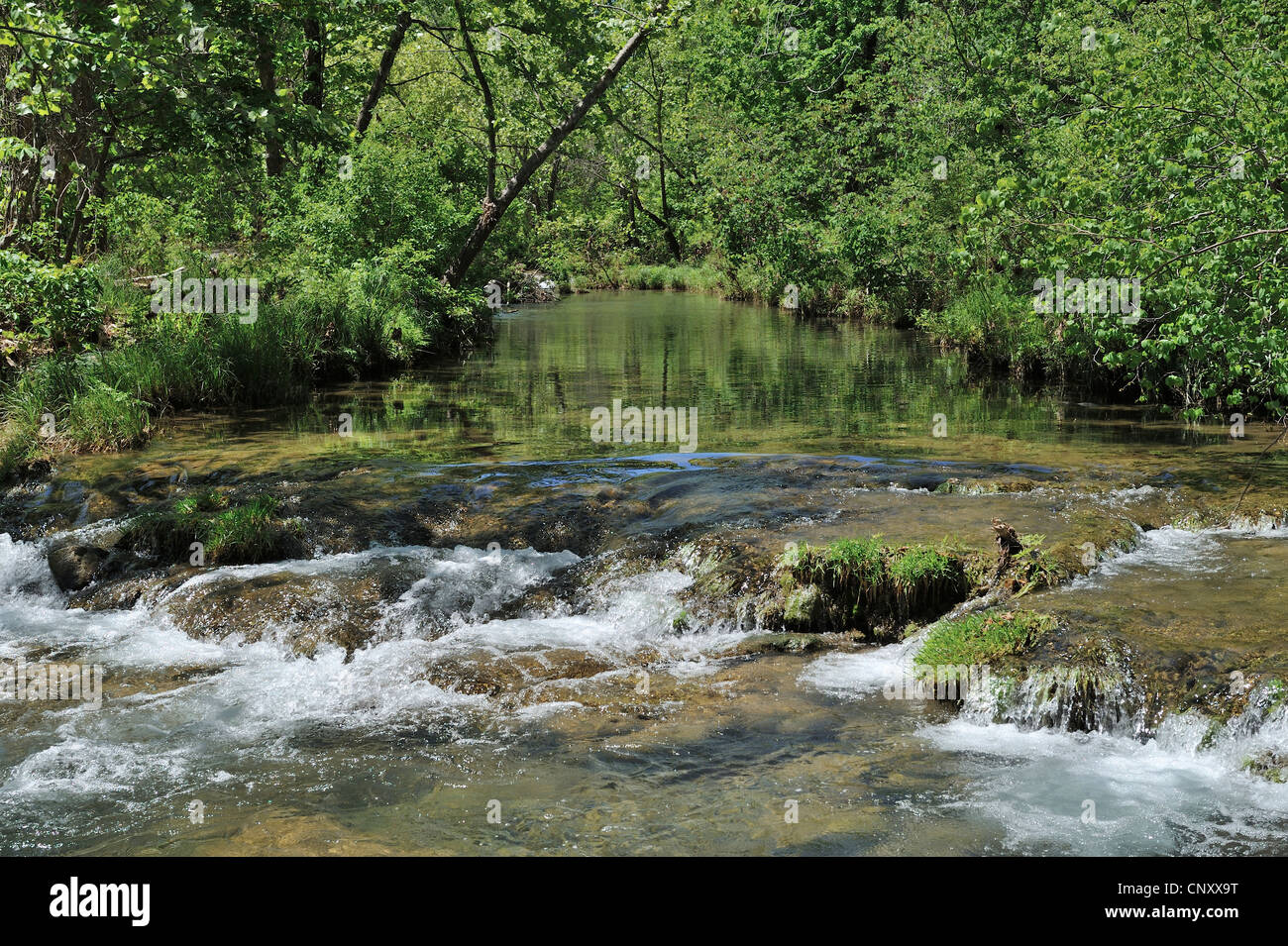 Turner Falls Park, Davis, OK 120423 30417 Stockfoto
