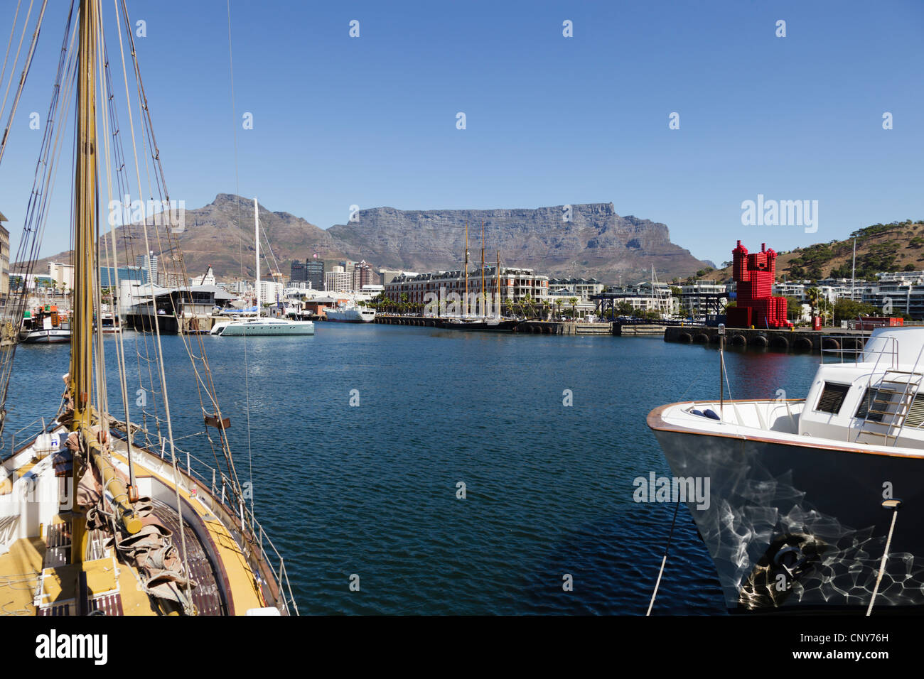 Cape Town Harbour, South Africa Stockfoto