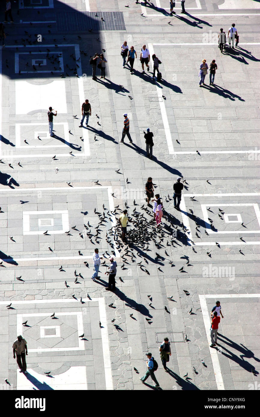 Domplatz in Mailand Stockfoto