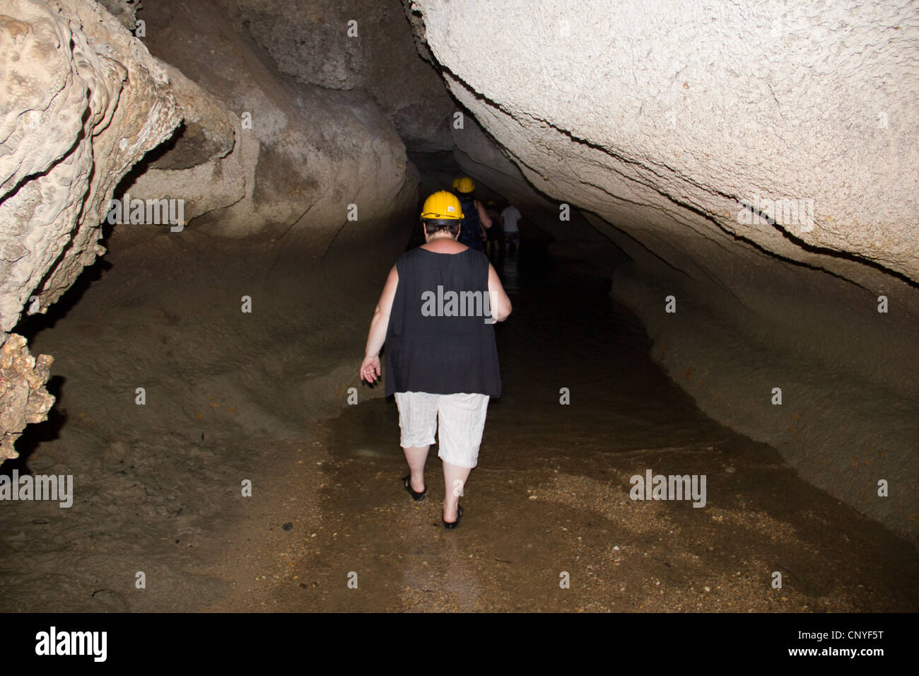 Erkunden Höhlen auf Inseln in der Phang-Nga - Thailand Stockfoto