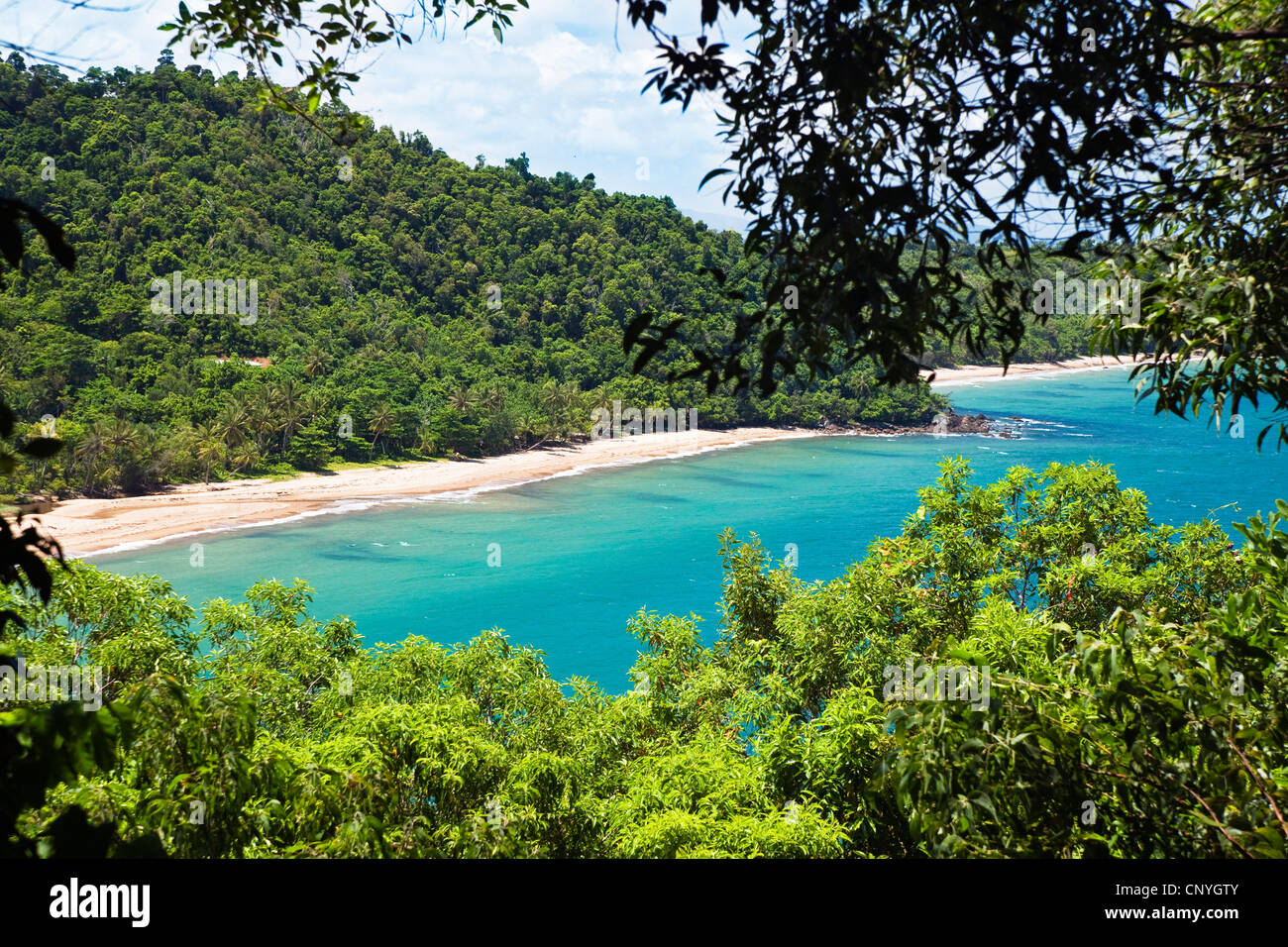 Mission Beach in der Nähe von Innisfail, Australien, Queensland Stockfoto