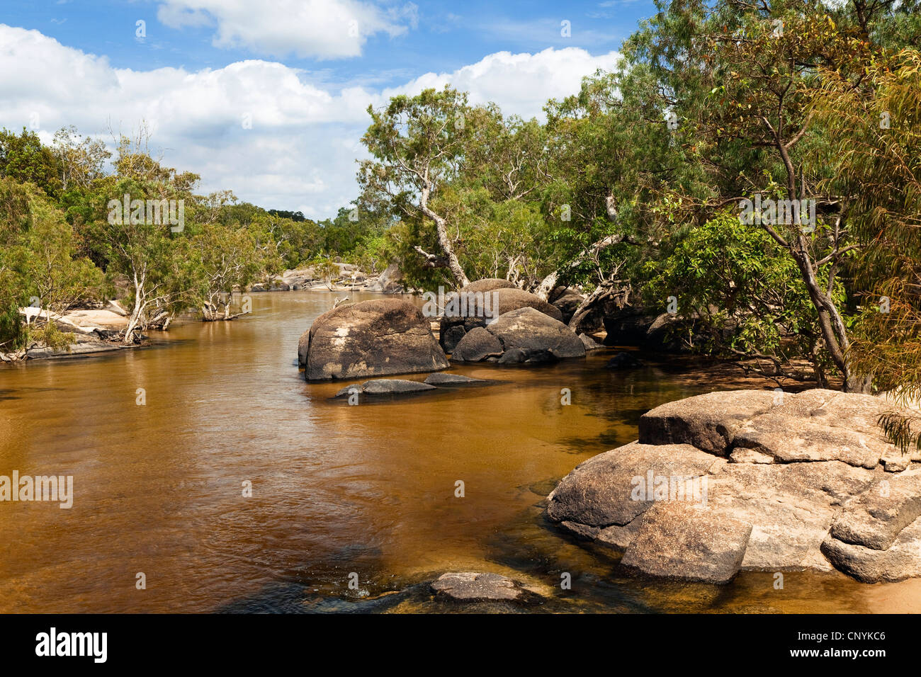 Archer River, Australien, Queensland, Cape-York-Halbinsel Stockfoto