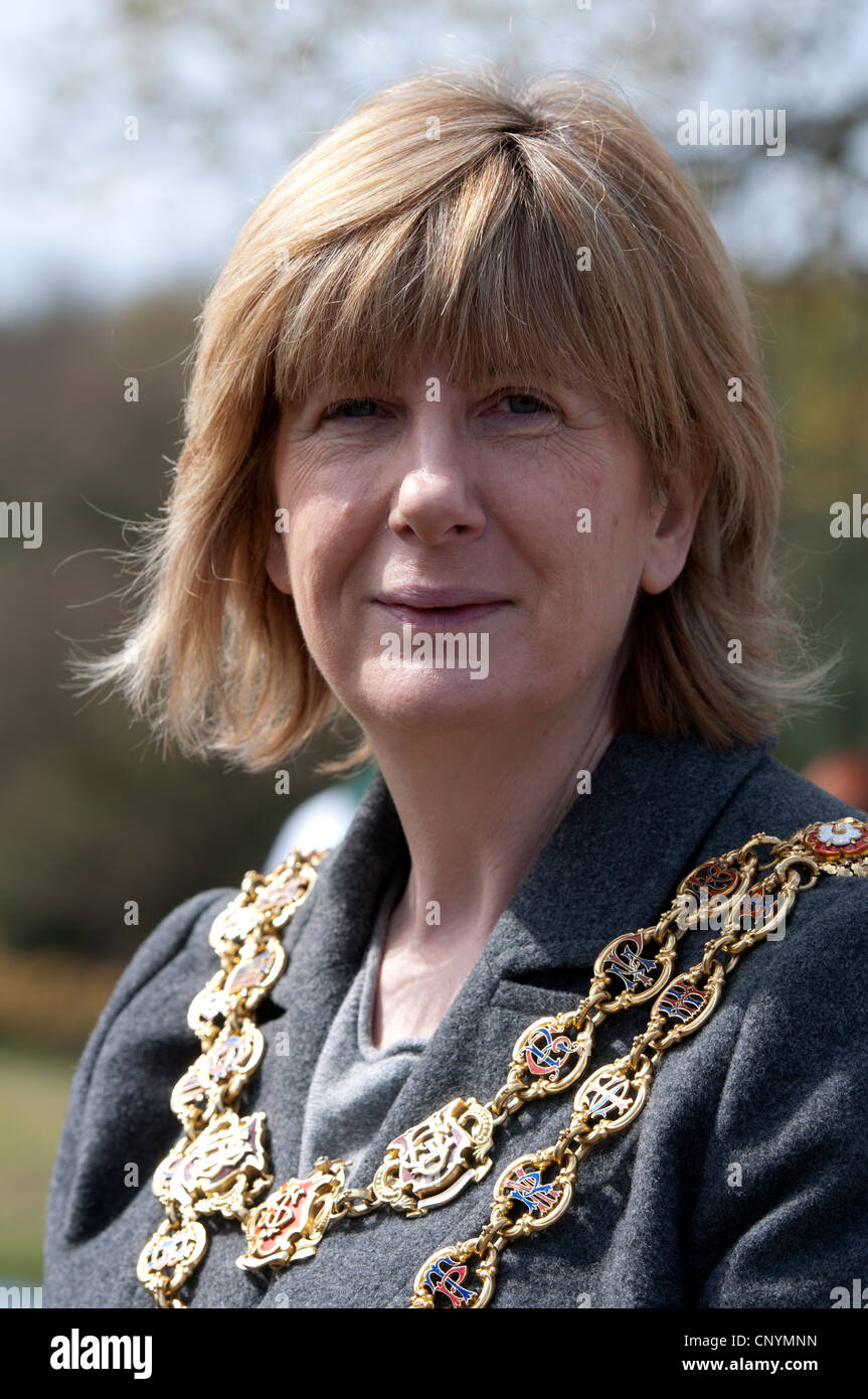 Oberbürgermeister von Birmingham, Anita Ward. (2011 - 2012) Stockfoto