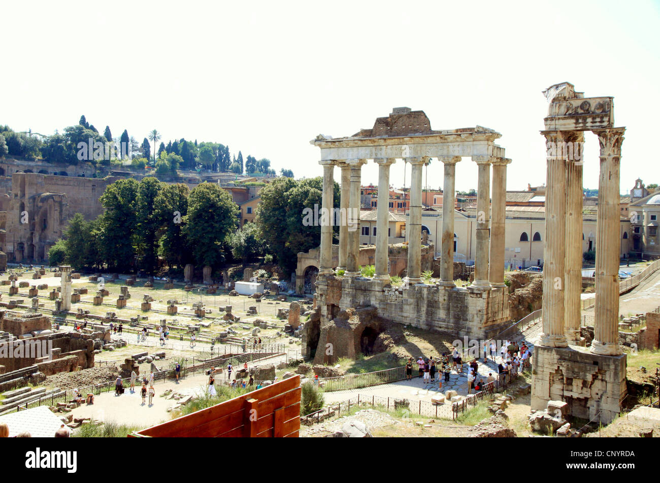 Forum Romanum Stockfoto