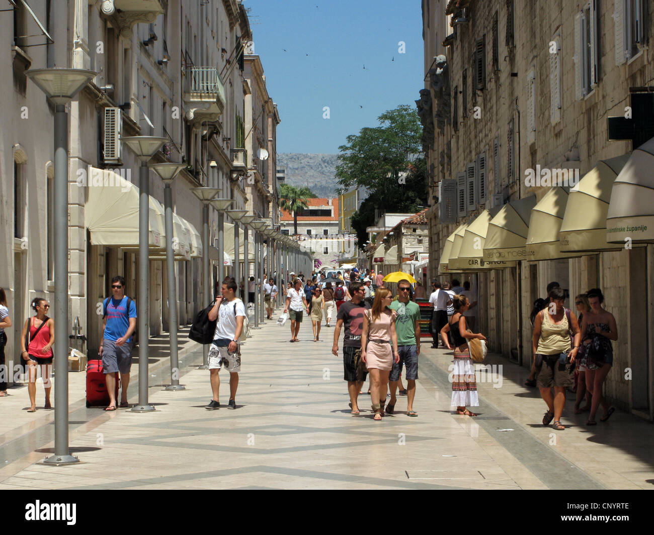 Split, Kroatien Stockfoto