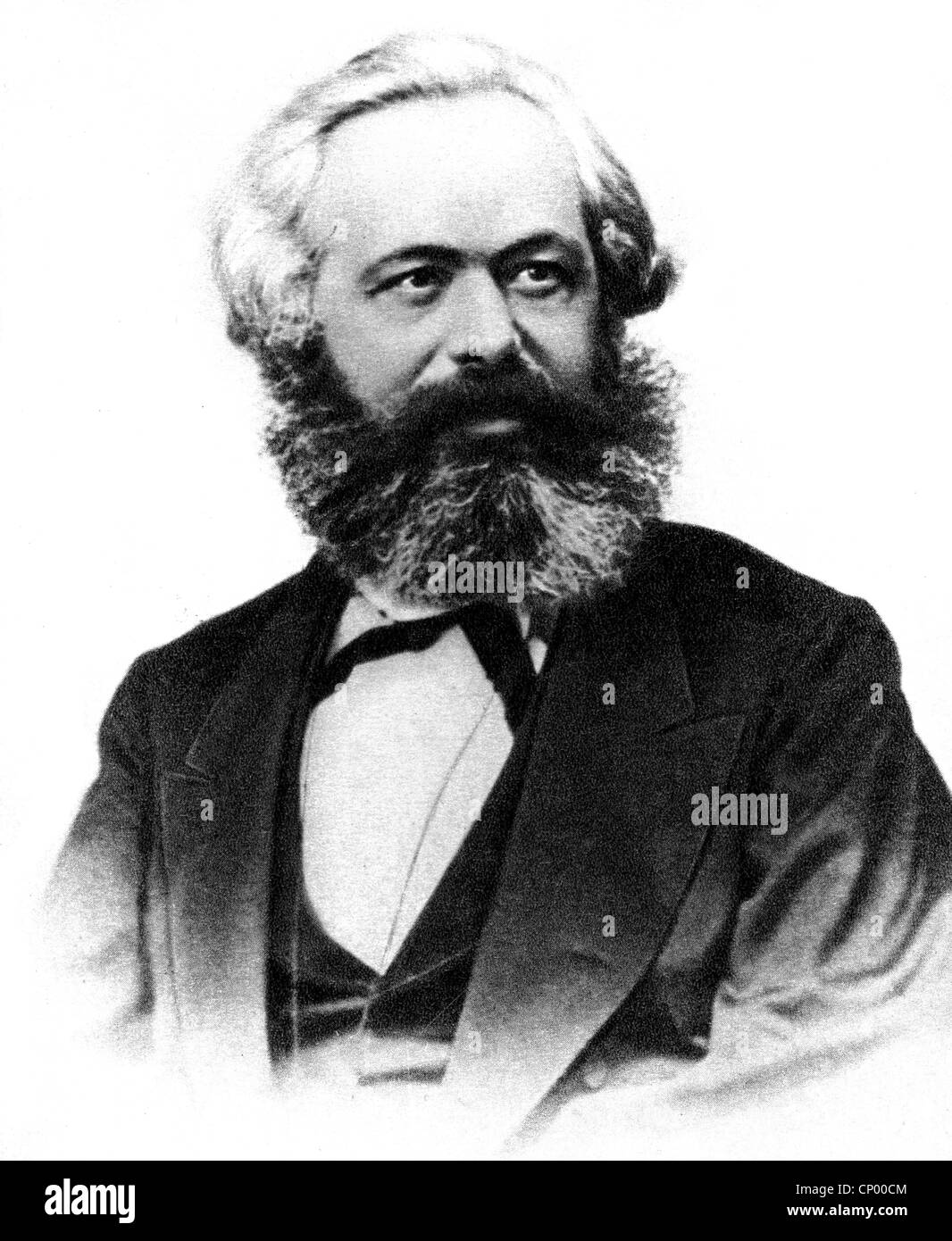 Marx, Karl, 5.5.186 - 14.3.1883, deutscher Philosoph, Porträt, von 1867, Stockfoto