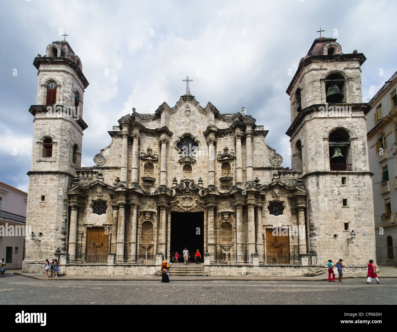 Havana Kathedrale: Virgen Maria De La Concepción Inmaculada. Kuba Stockfoto