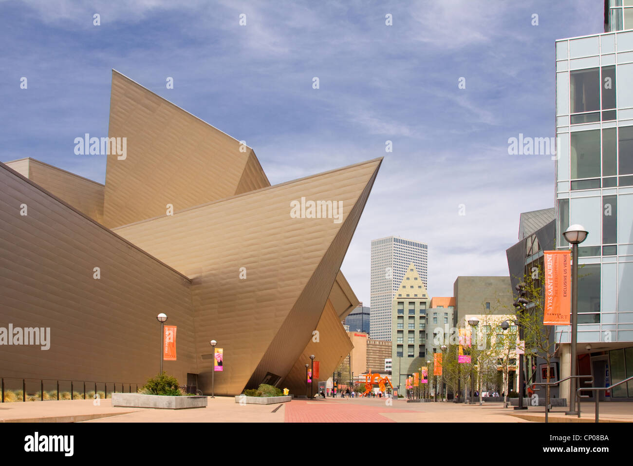 City Art Museum in Denver Colorado Stockfoto