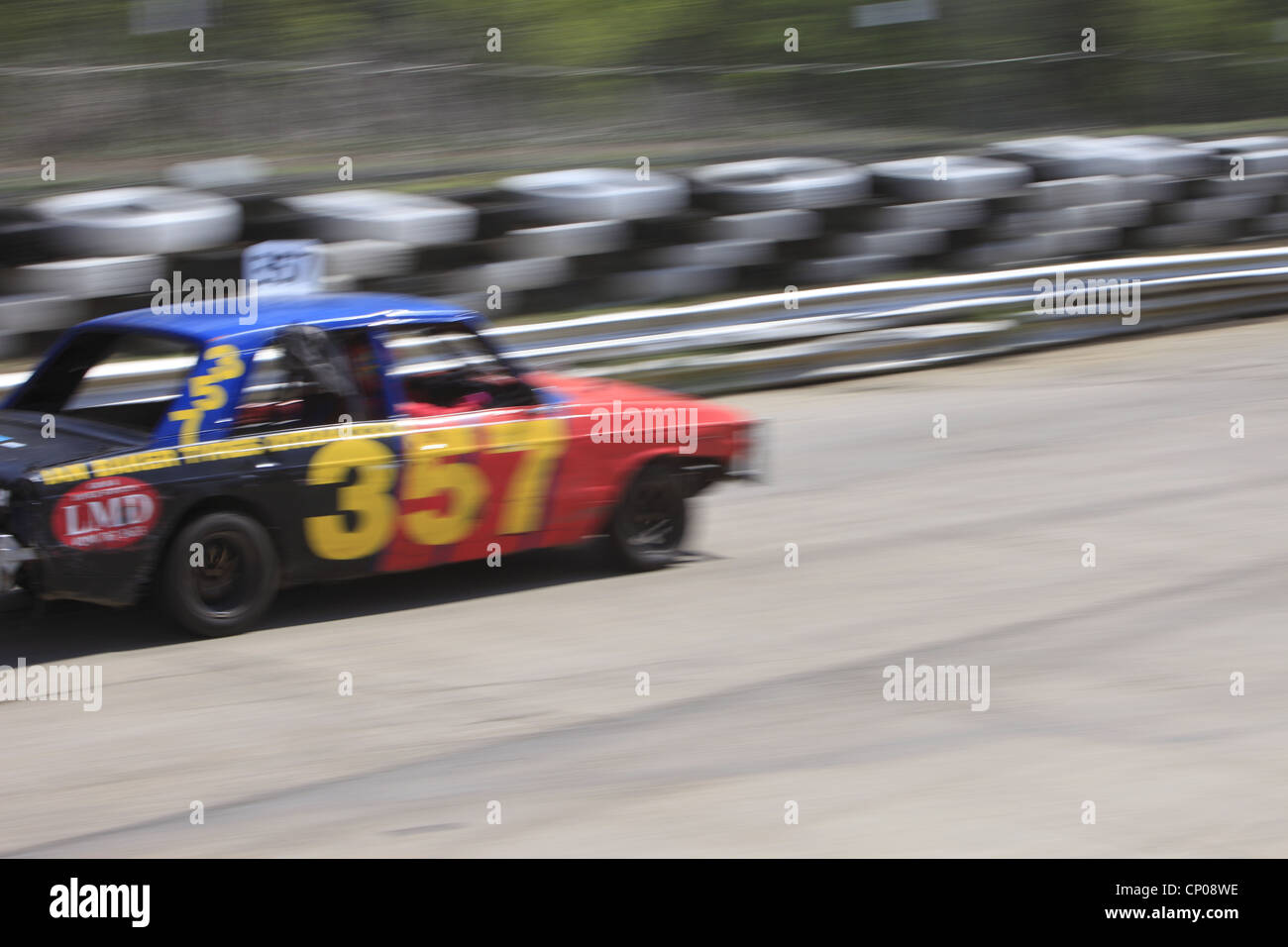 Hot Rod Rennen Angmering Raceway, West Sussex Stockfoto