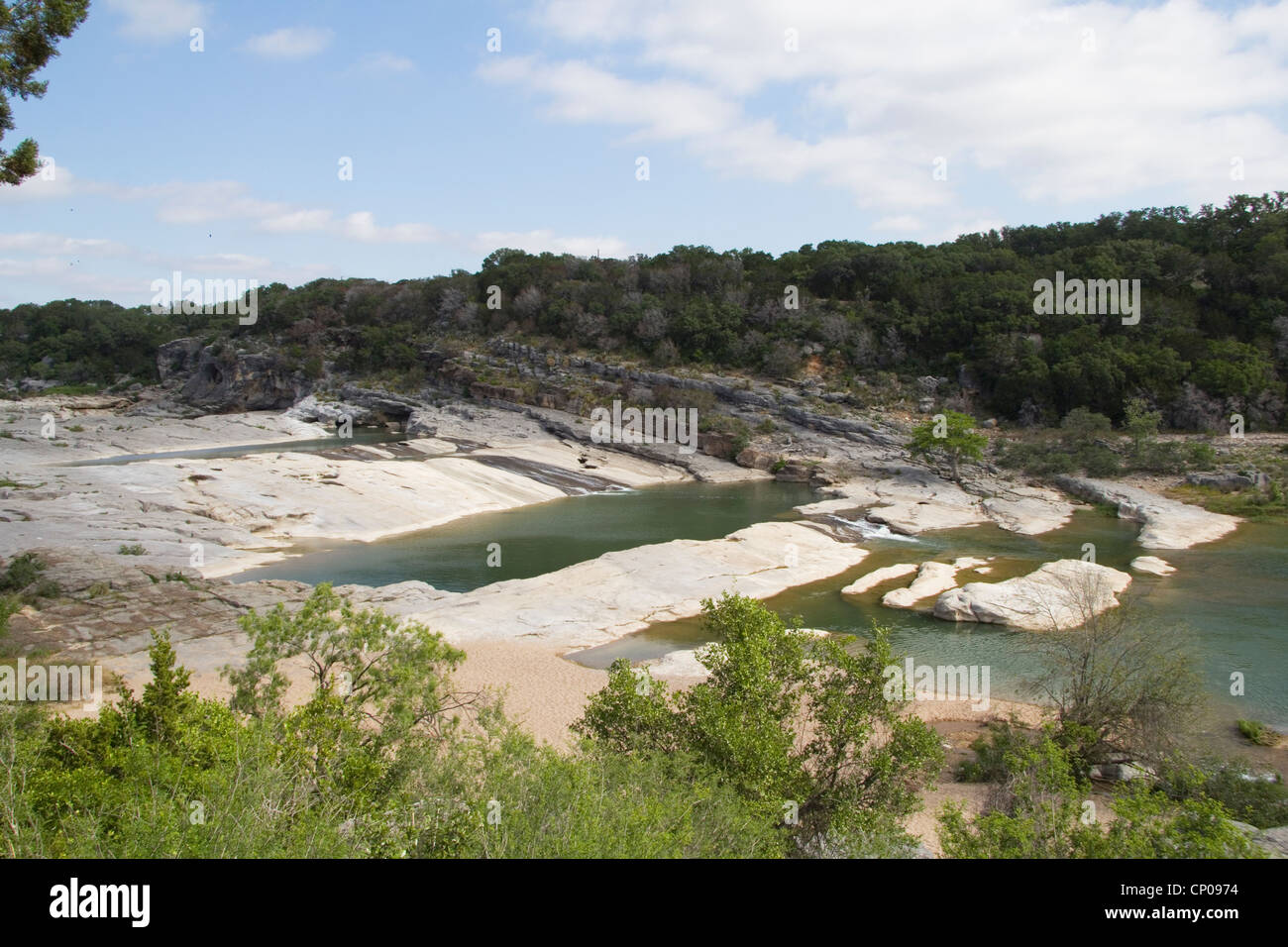 Pedernales Falls State Park Texas Stockfoto