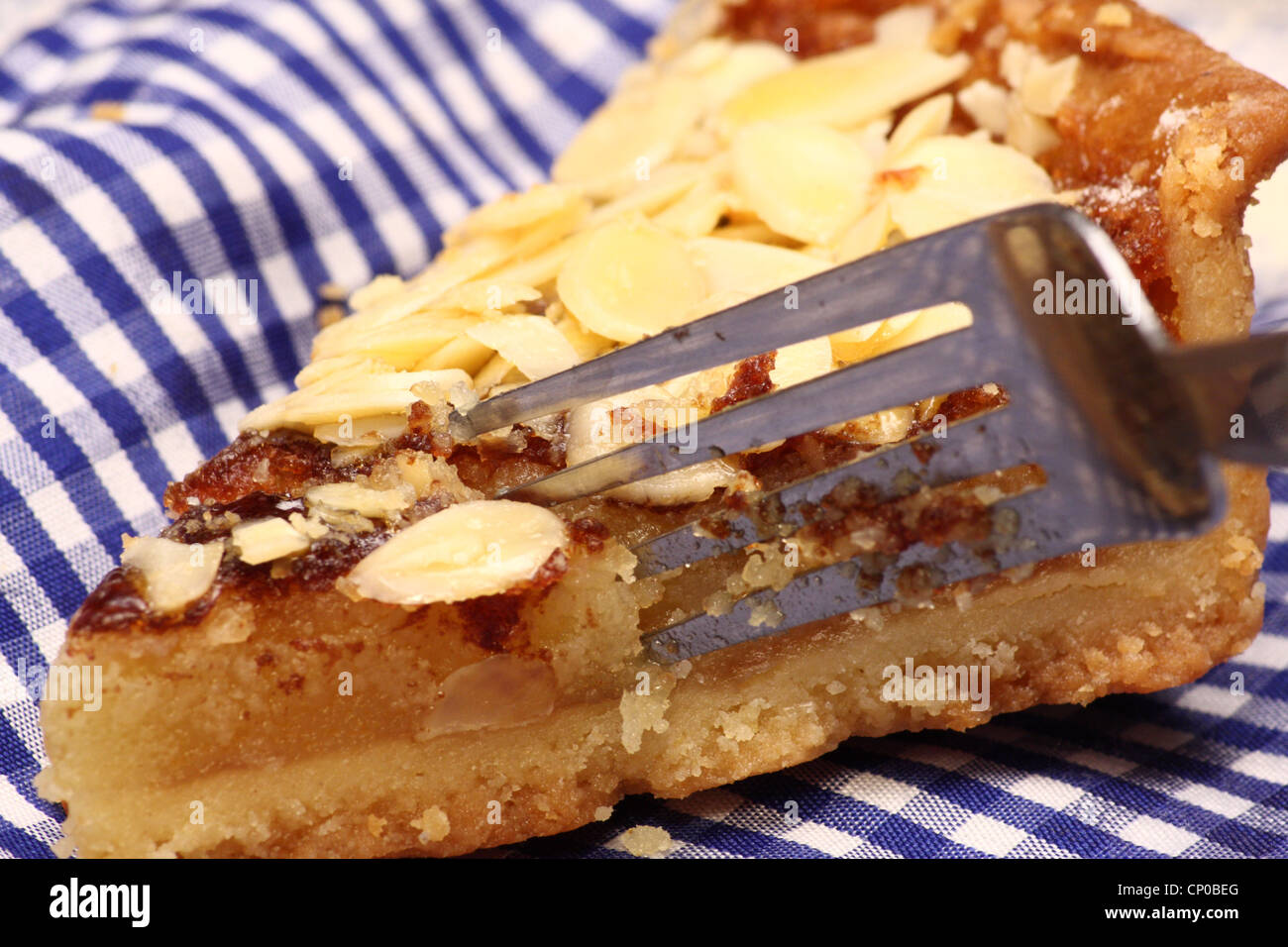 Bakewell Pudding, (ikonische Mandel Dessert), Derbyshire, UK Stockfoto