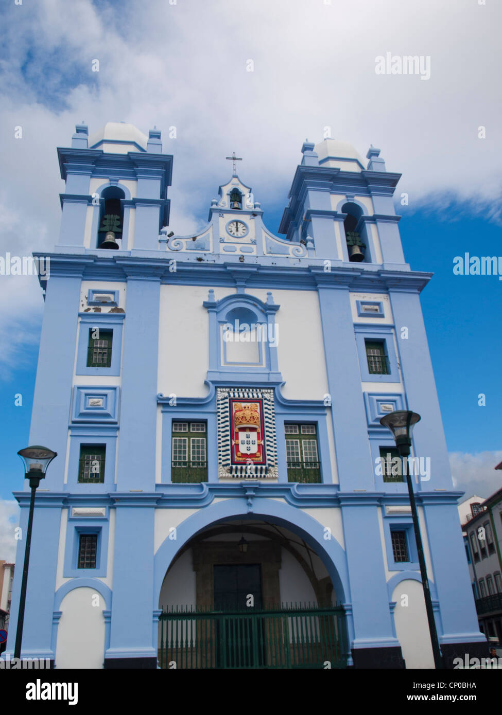Misericordia Kirche in der Innenstadt von Angra do Heroismo Stockfoto