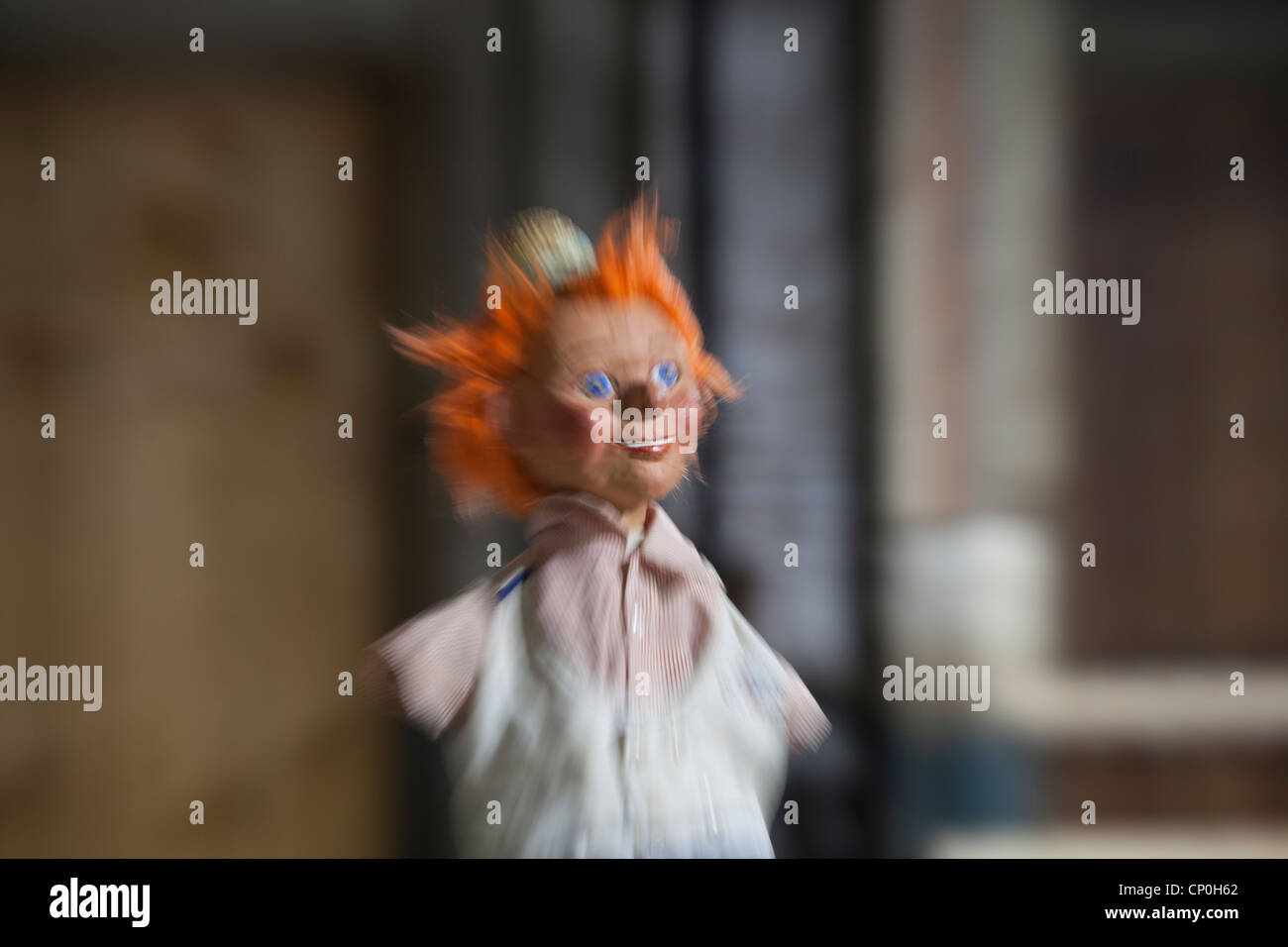 Gruselig, bizarre manniquin Puppe Stockfoto