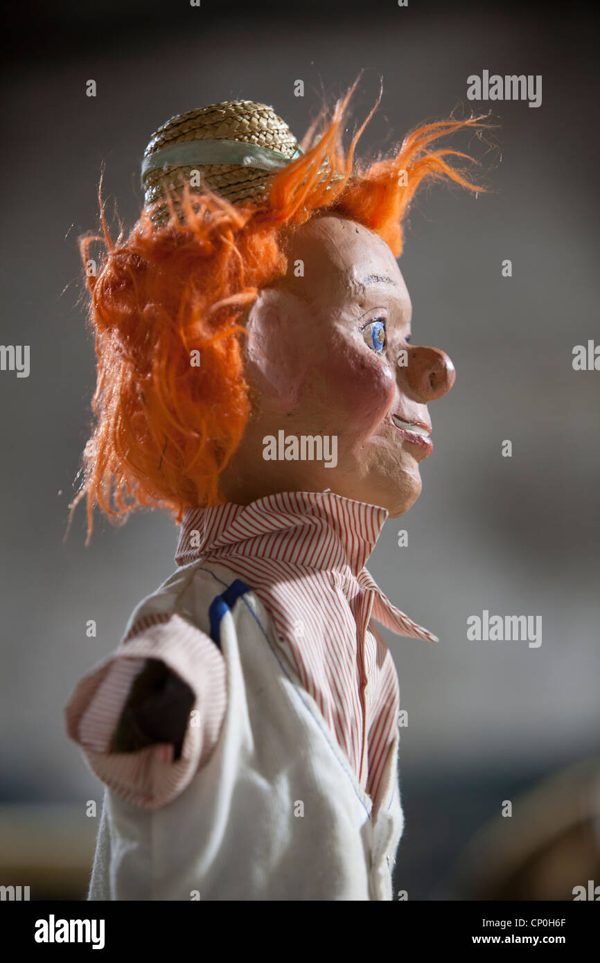 Gruselig, bizarre manniquin Puppe Stockfoto