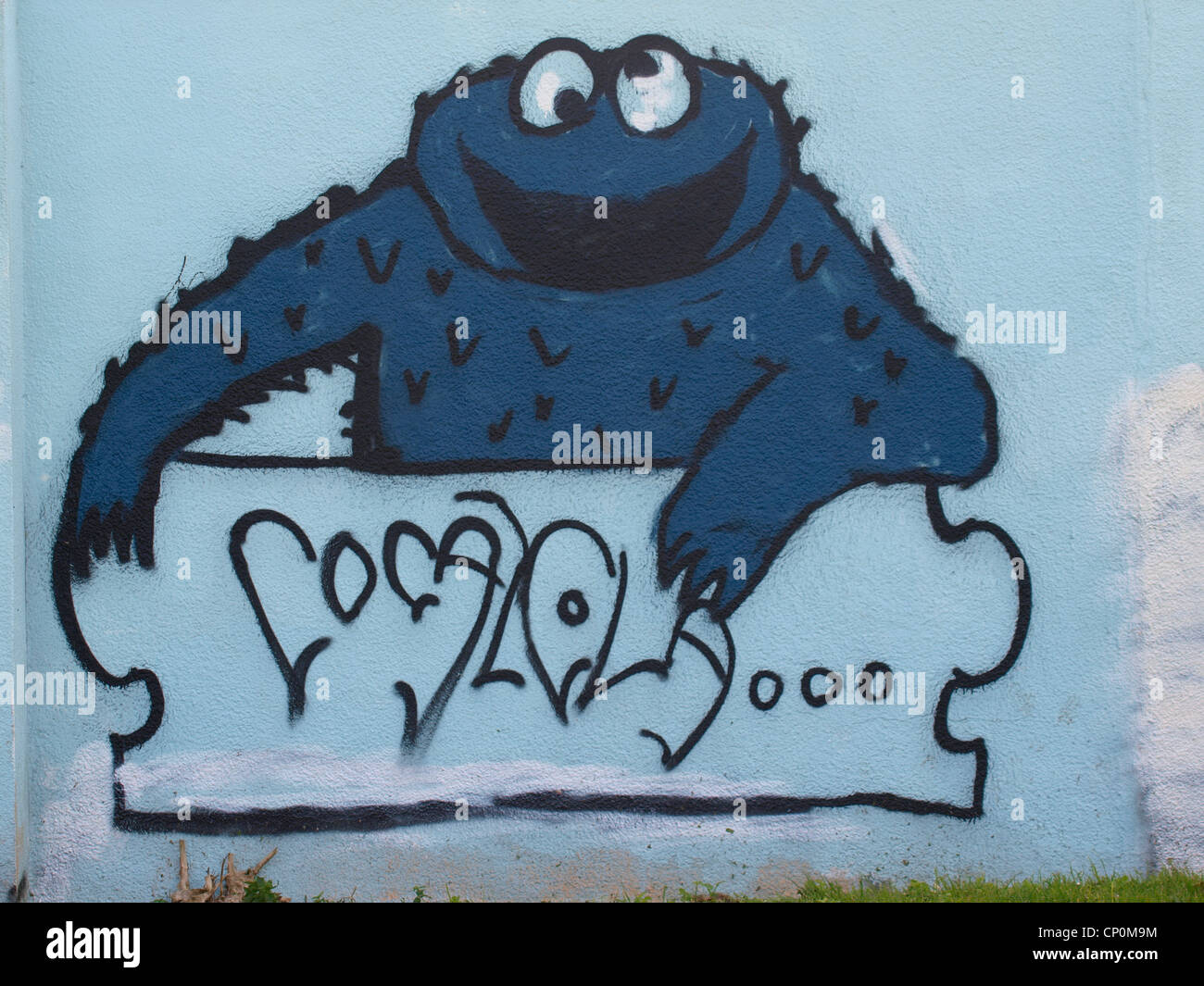 Graffiti, UK Stockfoto