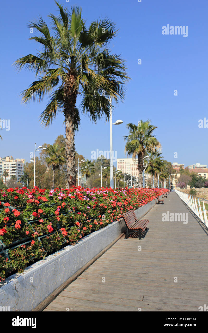 Brücke der Blumen Valencia, Spanien Stockfoto