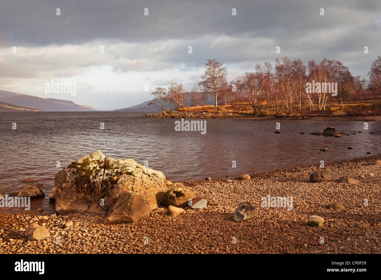 Loch Rannoch (Südseite) Stockfoto