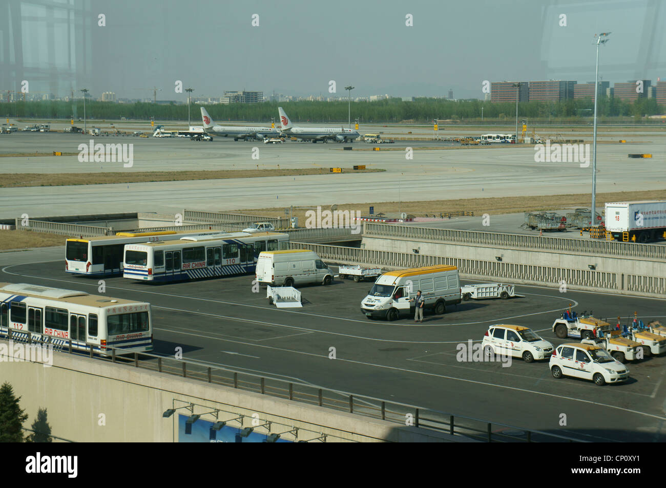 Beijing Capital International Airport Terminal 3 Stockfoto