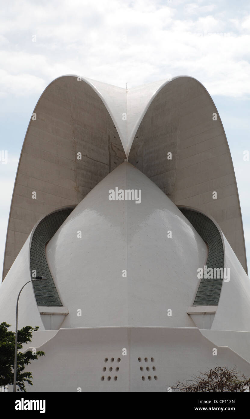 Das Auditorio de Tenerife "Adán Martín" Santa Cruz De Tenerife, Kanarische Inseln, Spanien Stockfoto