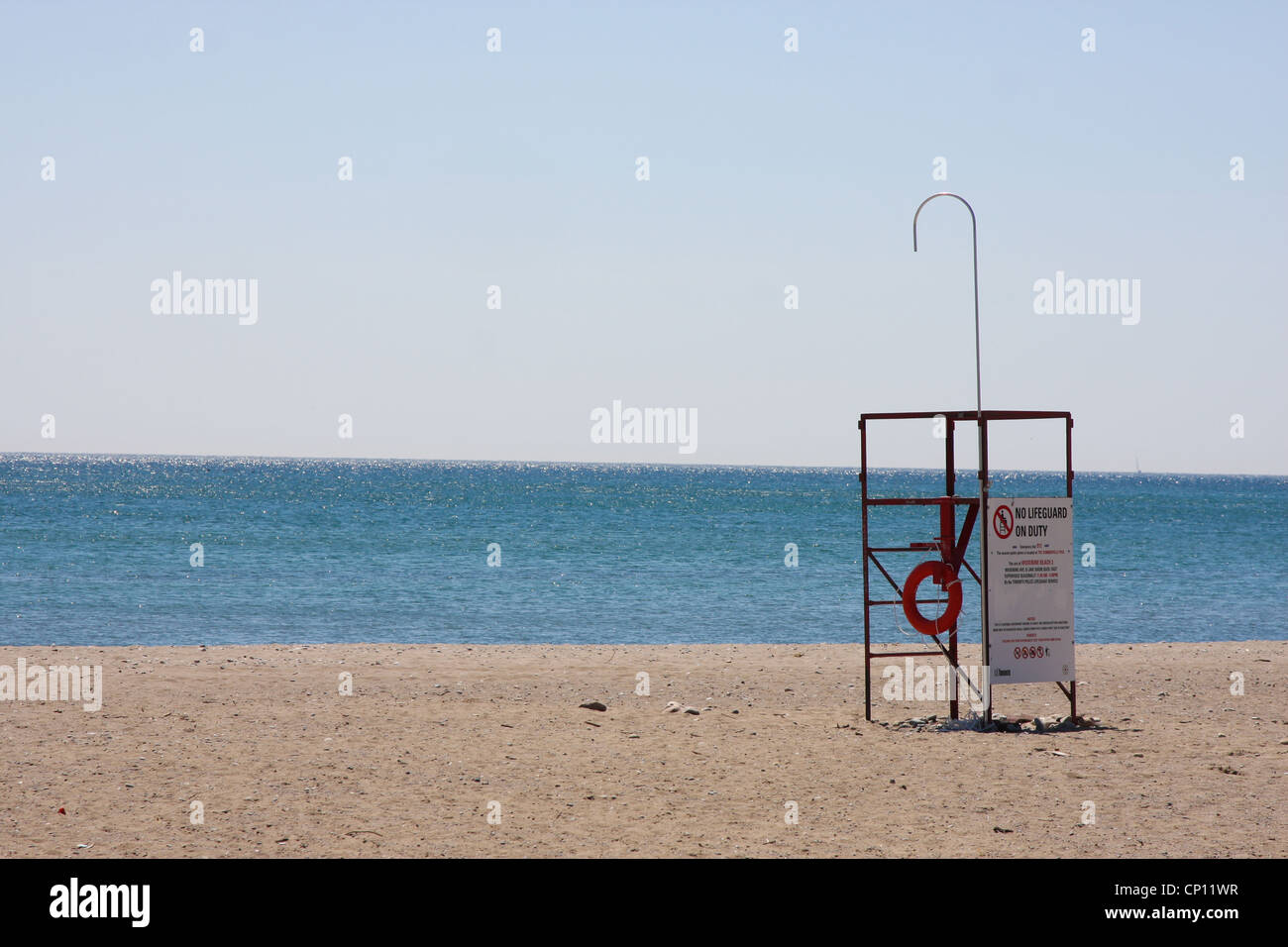Woodbine Strand Toronto Ontario Kanada leer Stockfoto