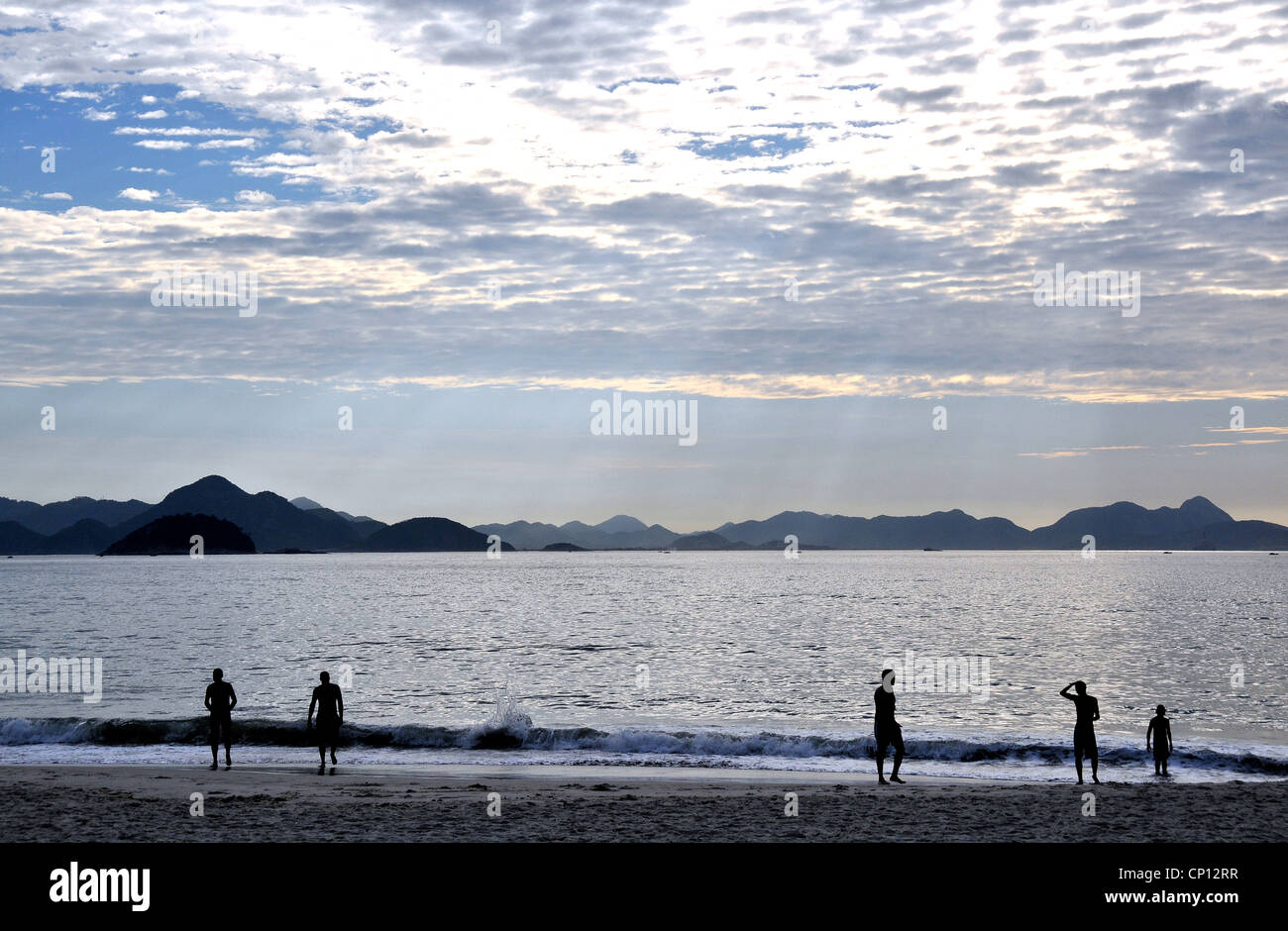 Guanarana Bucht-Rio De Janeiro-Brasilien-Südamerika Stockfoto
