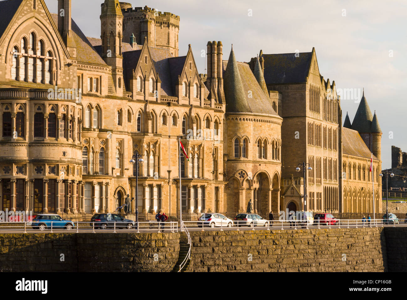 Aberystwyth University Stockfoto