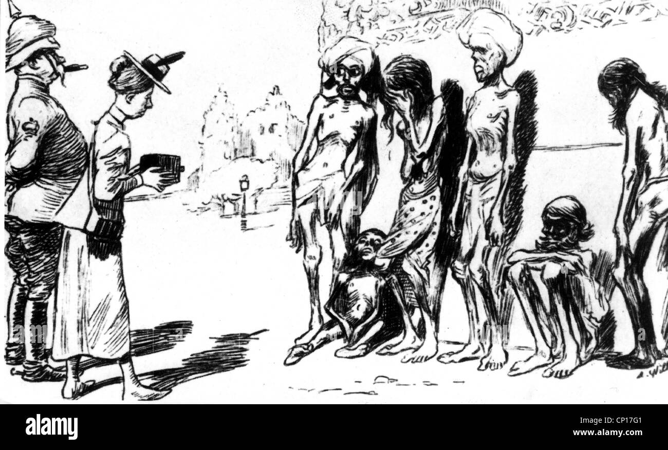 Geographie / Reisen, Indien, britischer Kolonialismus, 'India Empire', französische Karikatur aus 'Le Rive', Additional-Rights-Clearences-not available Stockfoto