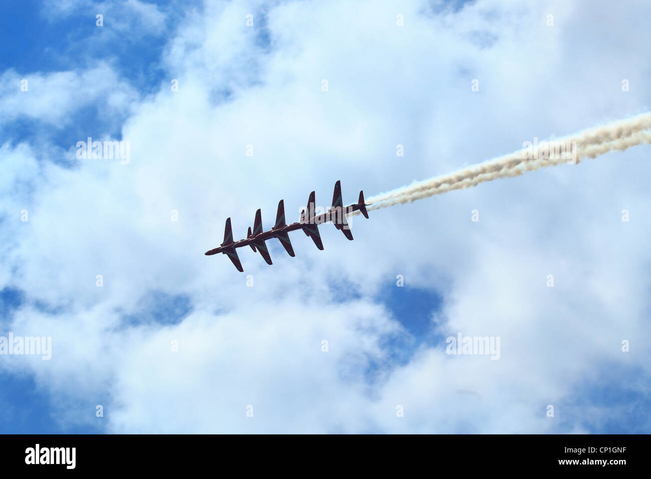 Royal Air Force Red Arrows 2011 Goodwood Festival of Speed Stockfoto