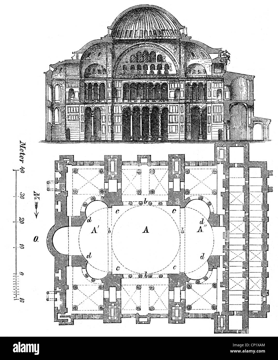 Ground Plan Hagia Sophia Istanbul Stockfotos Und Bilder Kaufen Alamy