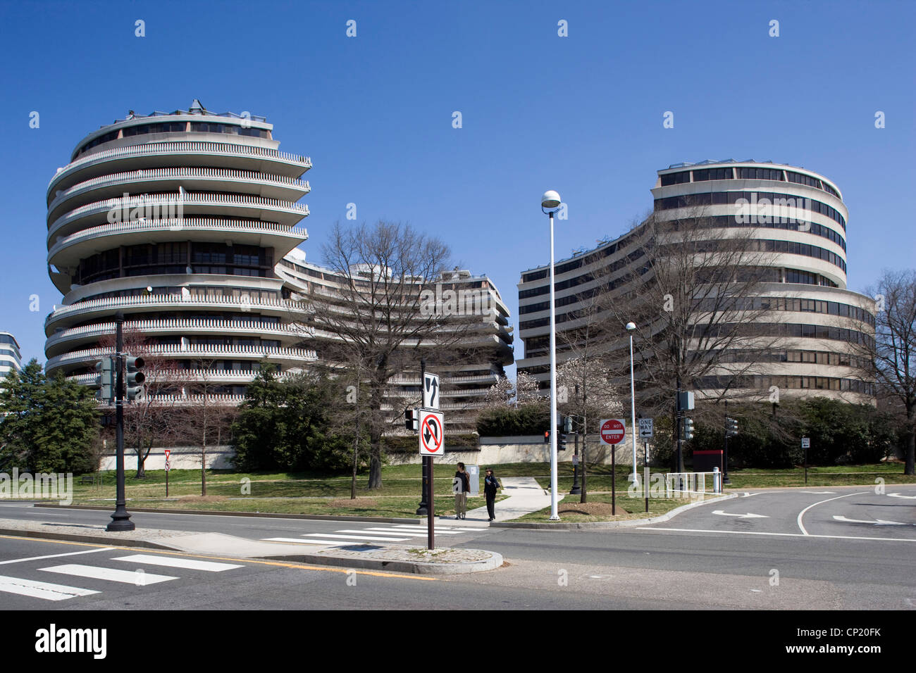 Watergate-Komplex, Washington D.C. USA, Architekten: Architekten: Luigi Moretti Stockfoto