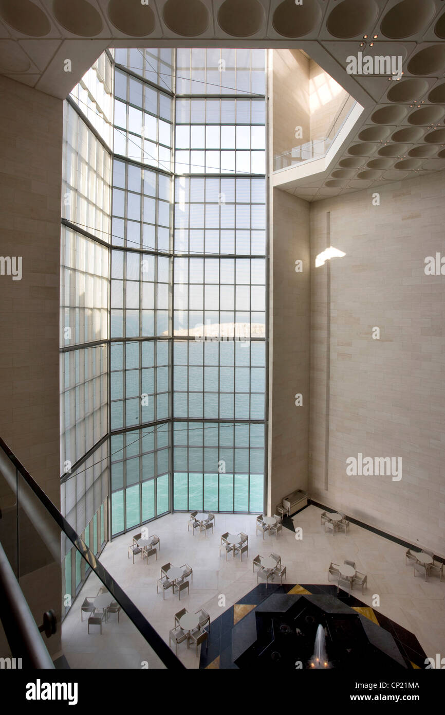 Innenraum des Museums für islamische Kunst in Doha. 2006-2008 Stockfoto