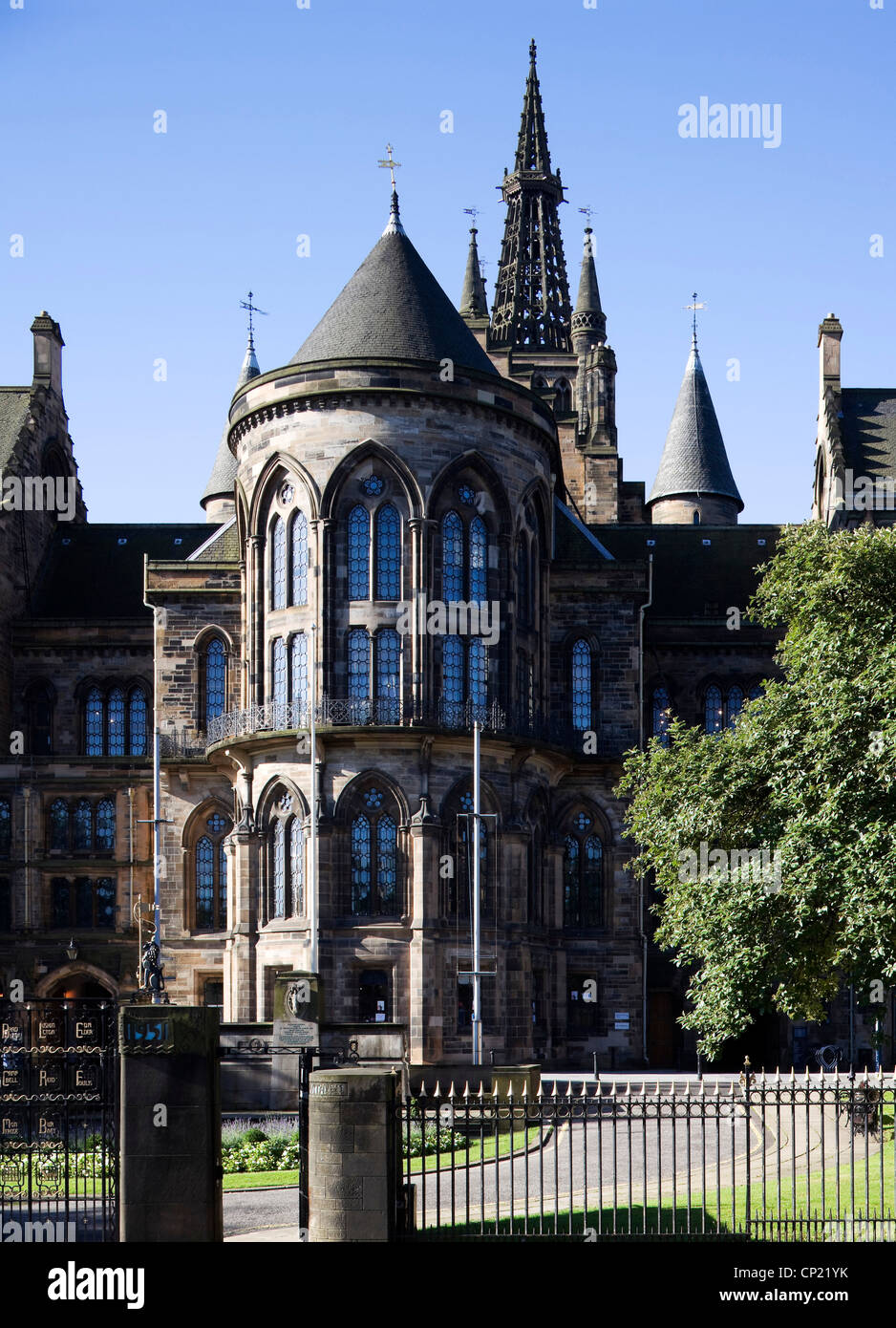 Universität von Glasgow. Stockfoto