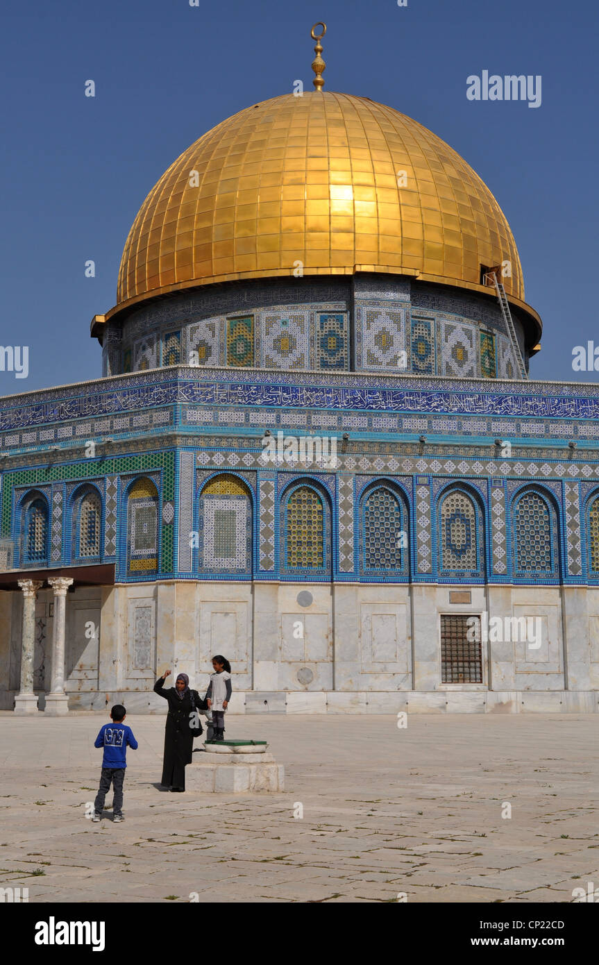 Tempelberg Felsendom Al Aqsa Mosque Seite Ost Jerusalem Altstadt Bestritten Heilige Statte F Muslime Christen Und Juden Stockfotografie Alamy