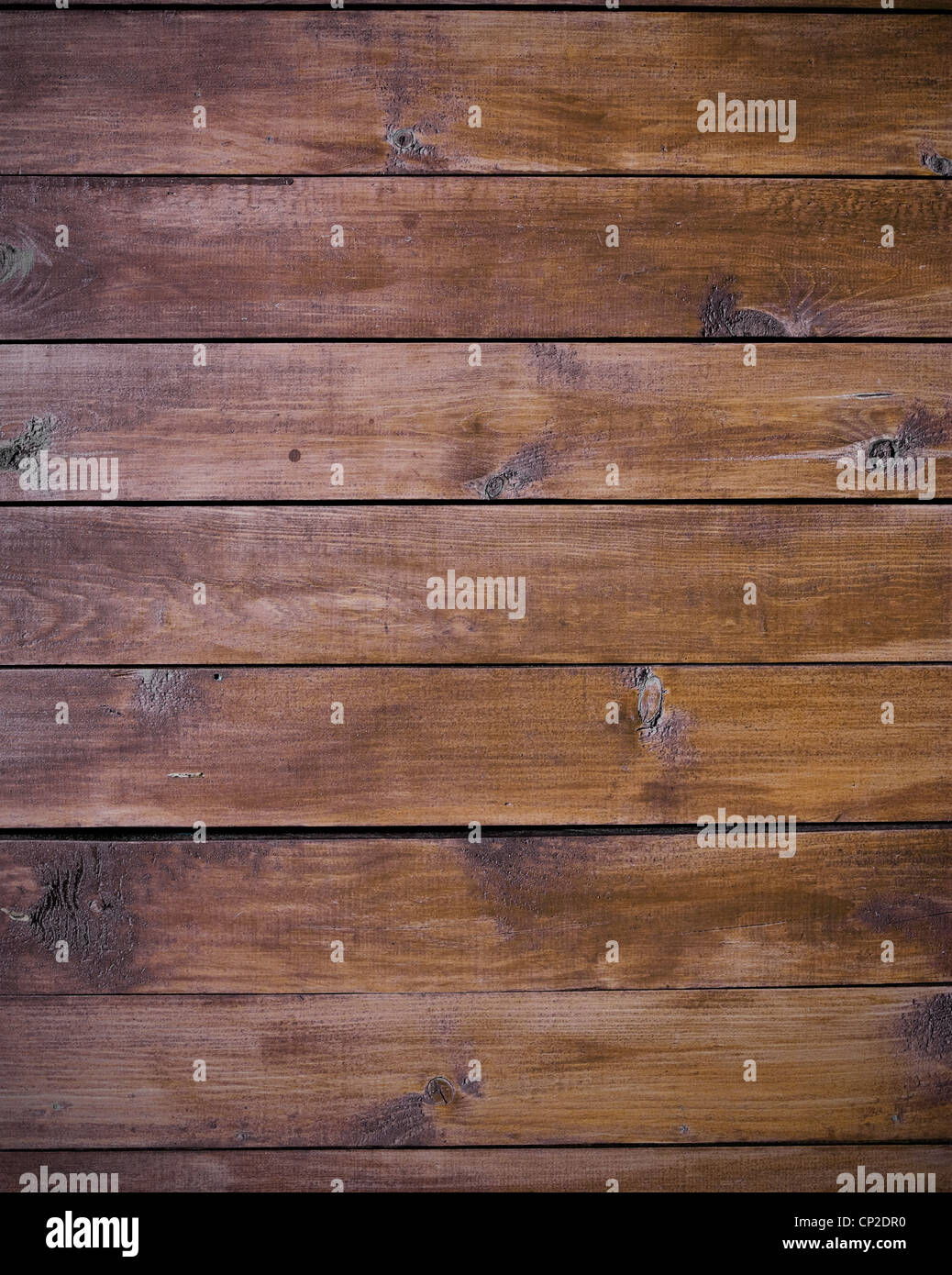 alt, Grunge Holzplatte als braunen Hintergrund oder Textur verwendet Stockfoto