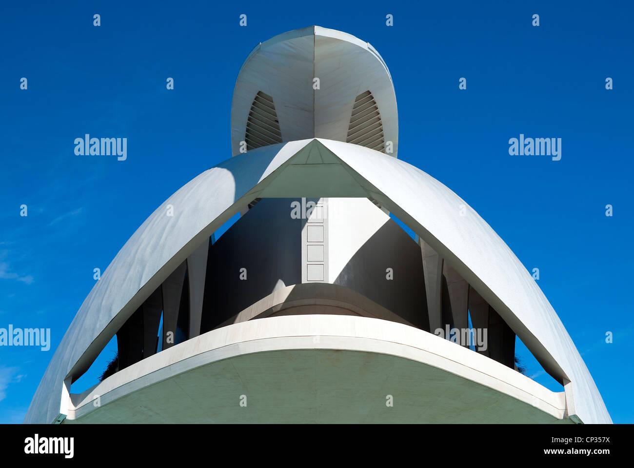 Opernhaus in der Stadt der Künste und Wissenschaften Valencia, Spanien Stockfoto