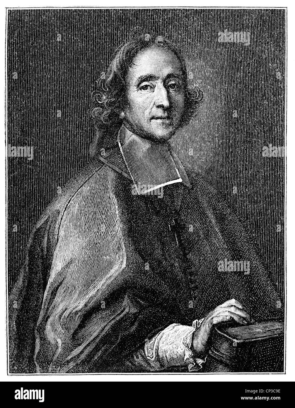 François de Salignac De La Mothe-Fénelon, 1651-1715, ein französischer Erzbischof und Schriftsteller, Stockfoto