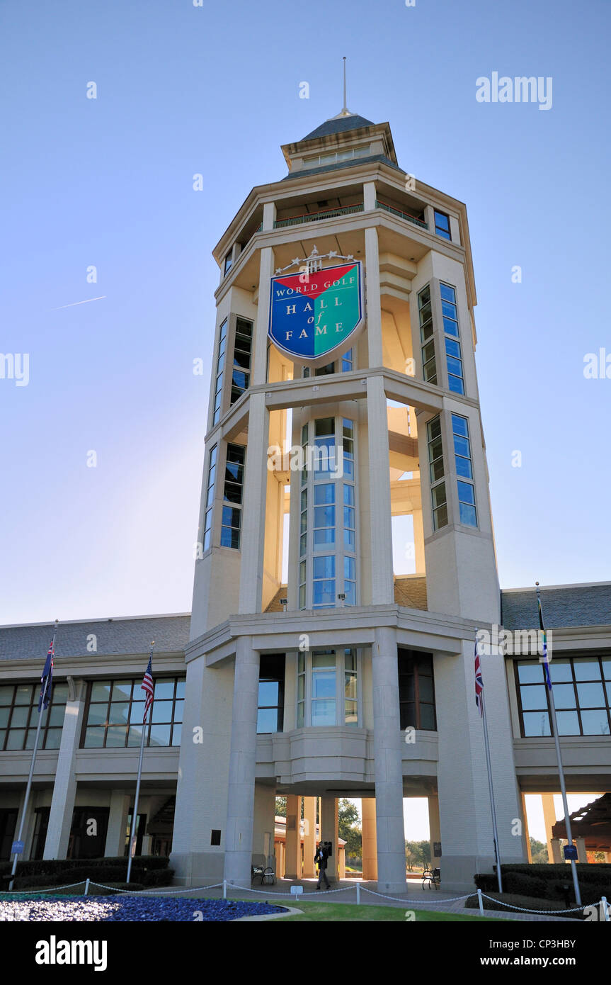 Die World Golf Hall Of Fame befindet sich im World Golf Village, St. Augustine, Florida Stockfoto