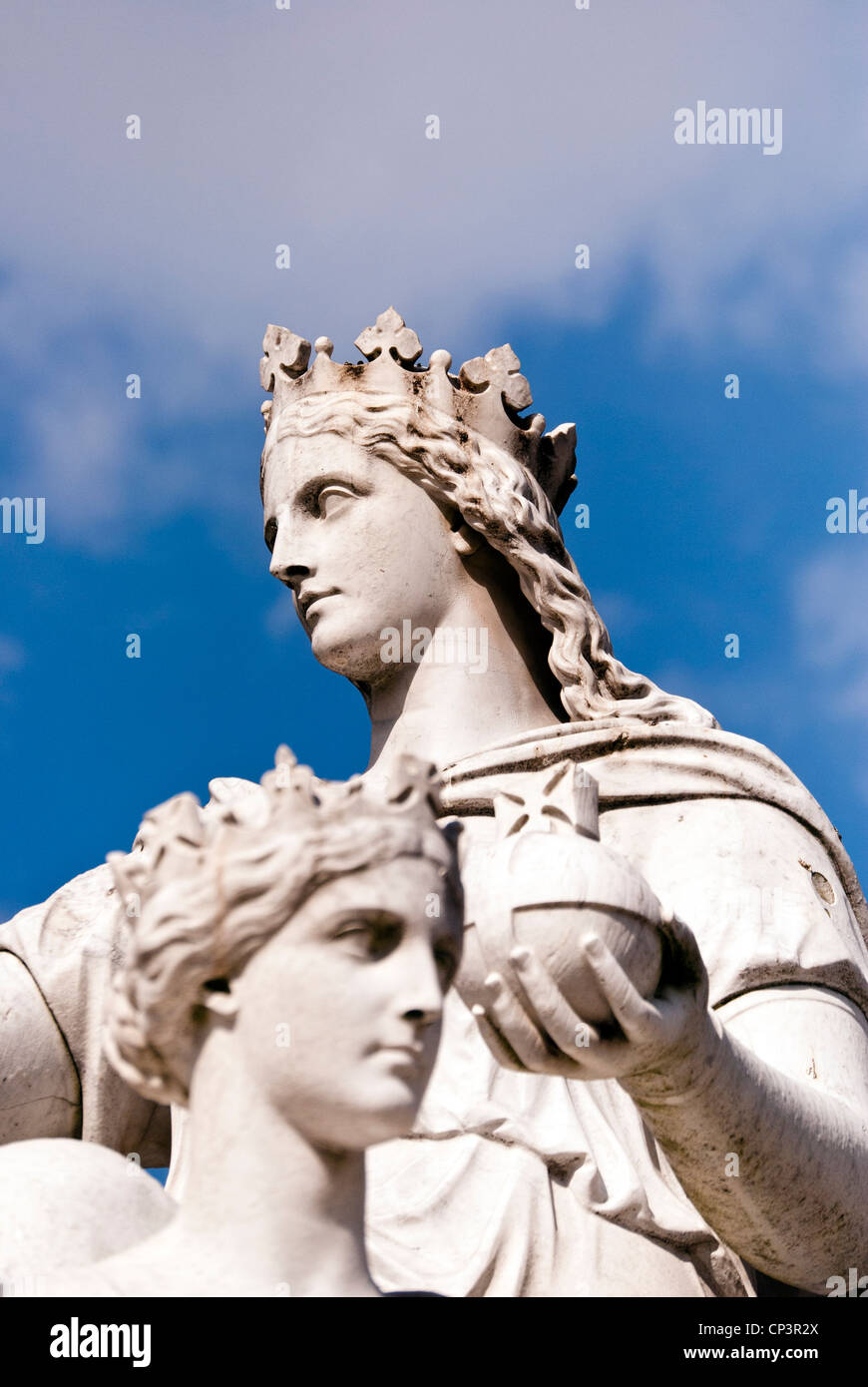 "Europa" Teil der Albert Memorial, London, England, UK Stockfoto