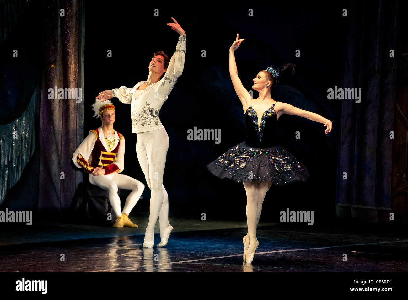 Besichtigung der großen Ballett - Stars von St. Petersburg Ballet Theater. Stockfoto