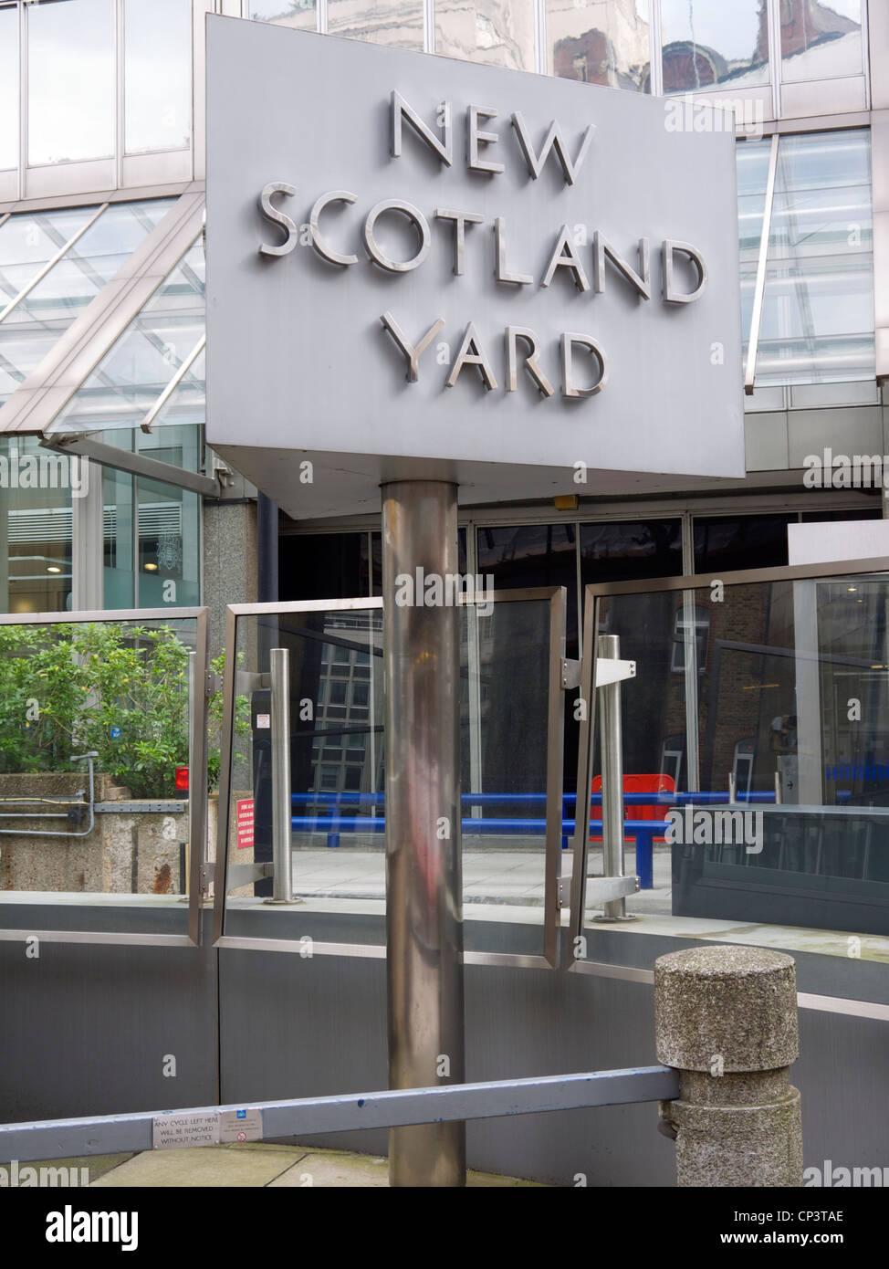 New Scotland Yard in London Stockfoto