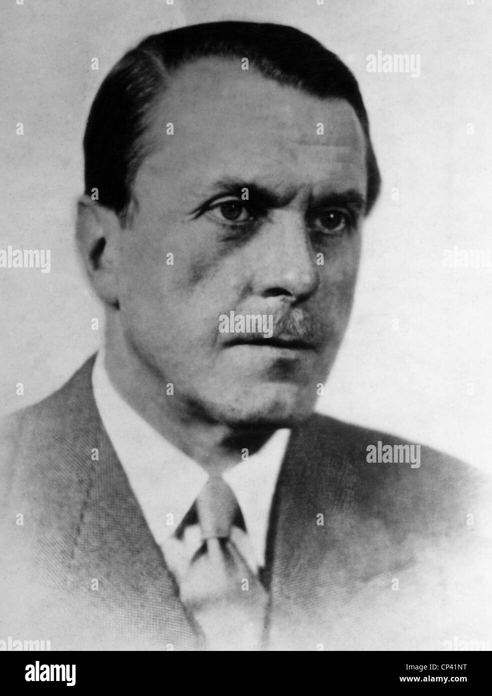 Brentano, Bernard von, 15.10.1901 - 29.12.1964, deutscher Schriftsteller, Autor, Schriftsteller, Autoren, Porträt, vierziger Jahre, Stockfoto