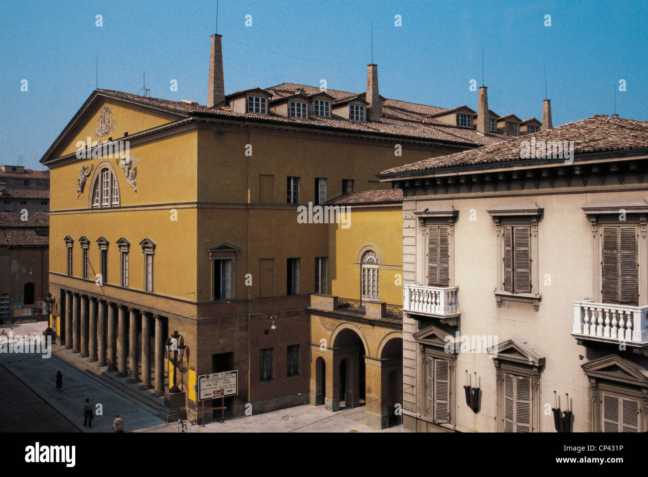 Parma Emilia Romagna Theatre Royal Stockfoto