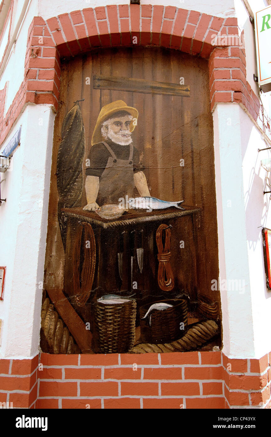 Deutschland - Bremen - Bremerhaven. Franke-Fischerei-Industrie Stockfoto