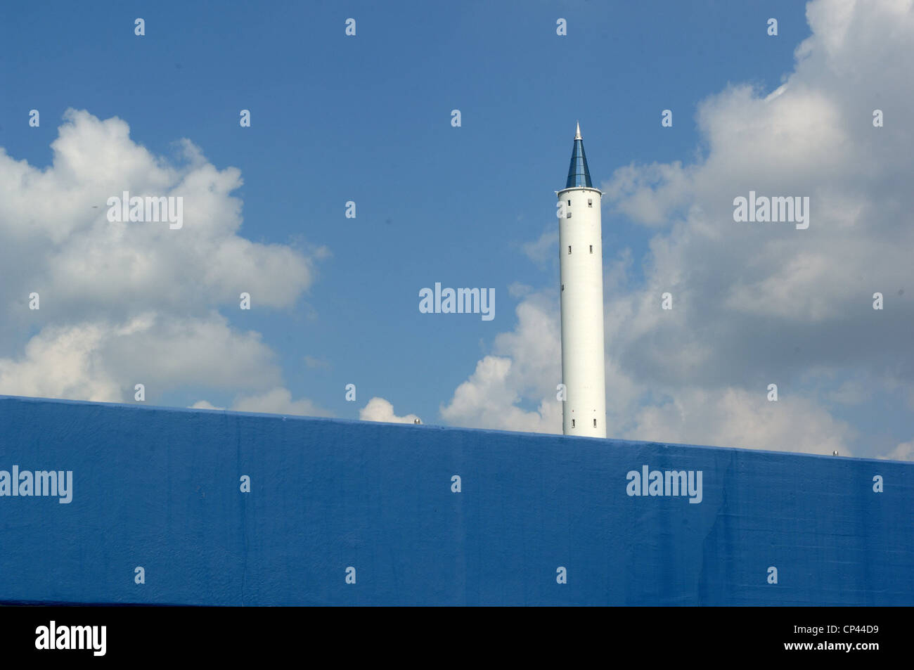 Deutschland Bremen Bremen. Turm, 146 Meter hoch, wo Experimente sind durchgeführt Zarma (Zentrums fur Angewandte Und Stockfoto