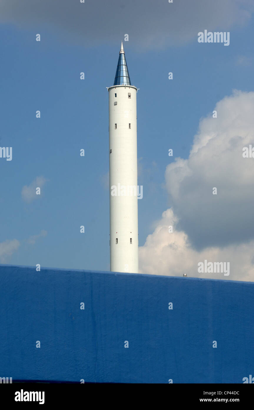 Deutschland Bremen Bremen. Turm, 146 Meter hoch, wo Experimente sind durchgeführt Zarma (Zentrums fur Angewandte Und Stockfoto