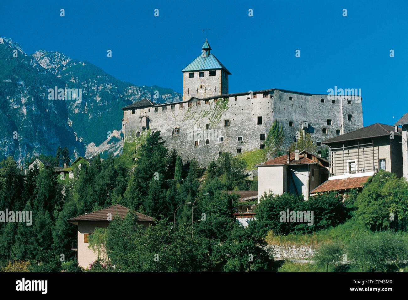 VALSUGANA TRENTINO Strigno (TN) Castel Ivano Stockfoto