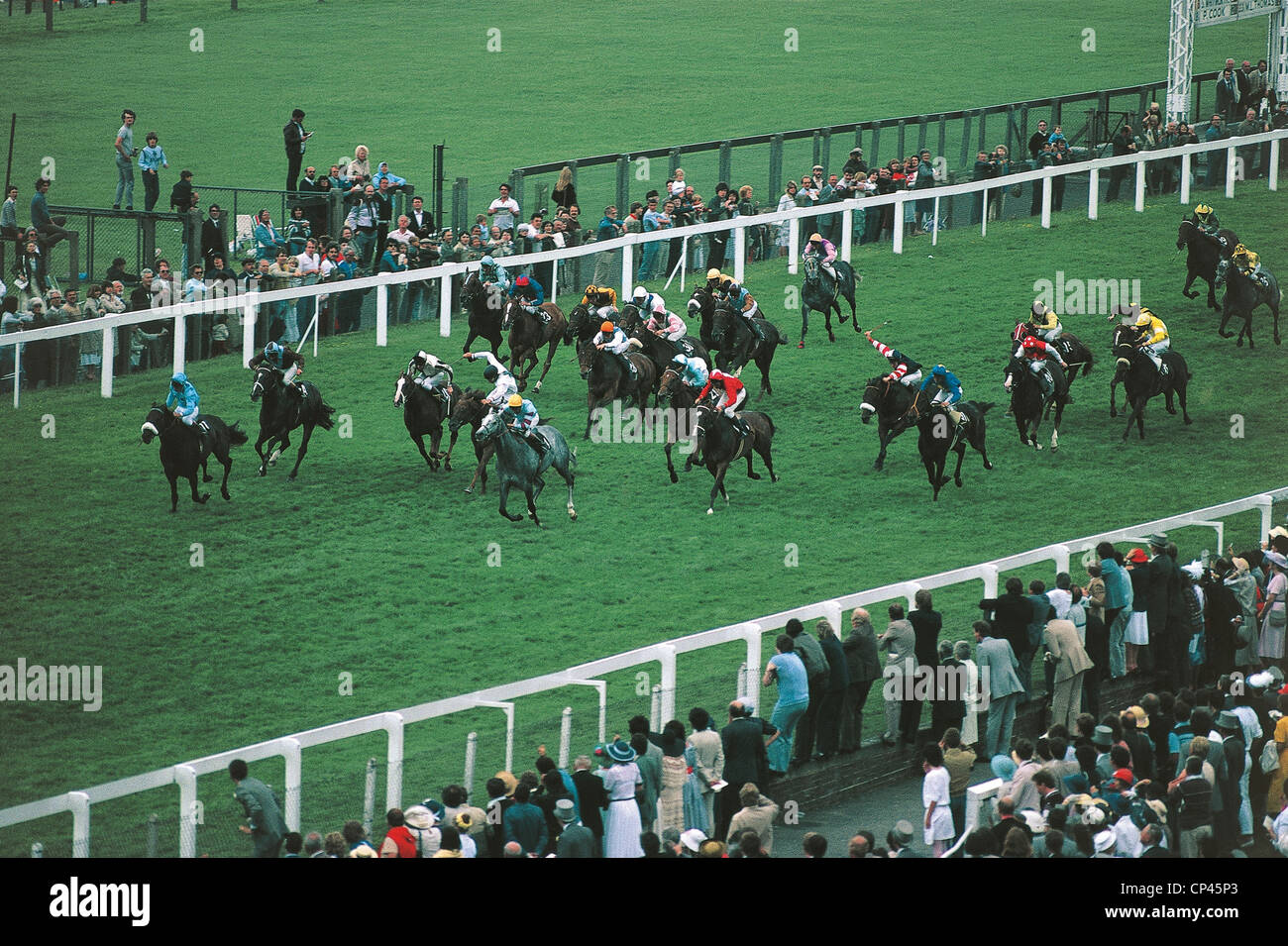 Vereinigtes Königreich ROYAL ASCOT treffen "Golden Cup" Stockfoto