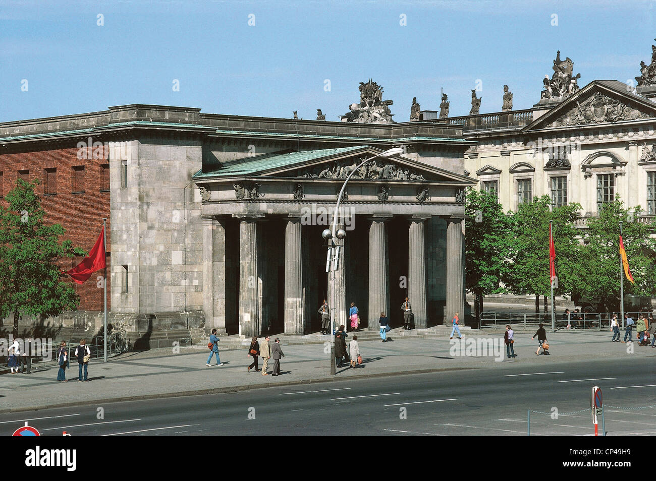 Deutschland - XX Jahrhundert - der ehemaligen DDR - Ost-Berliner. Die Neue Wache Stockfoto