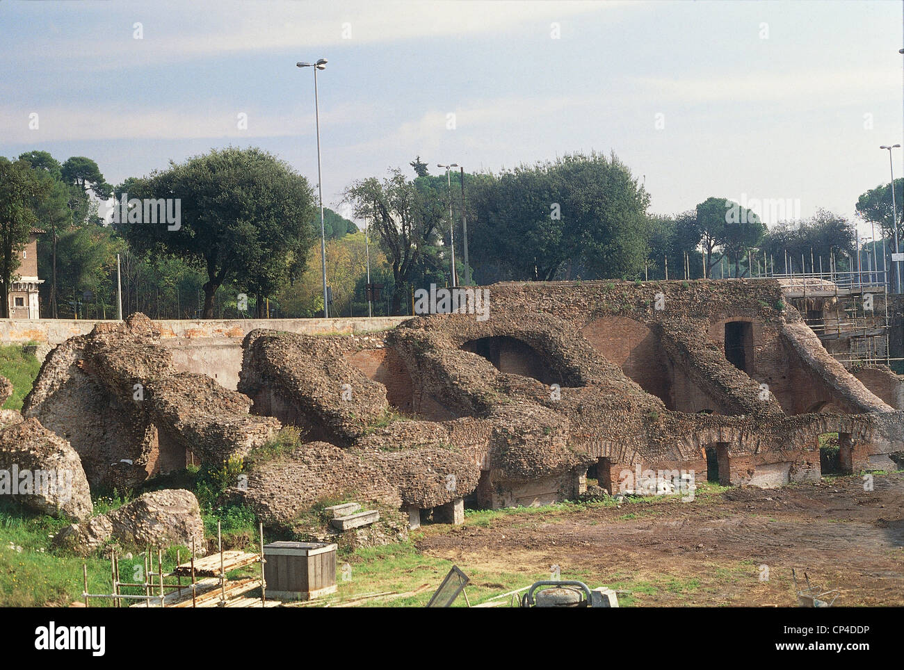 Rom im Circus Maximus Stockfoto